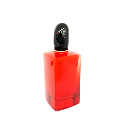 la botella sub del encaprichamiento 100ml de perfume de botellas del cristal del espray rojo exquisito de la botella perfuma la botella vacía de empaquetado