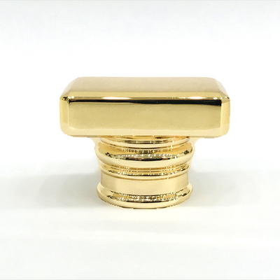El rectángulo clásico del oro de la aleación del cinc forma el metal Zamac perfuma la cápsula