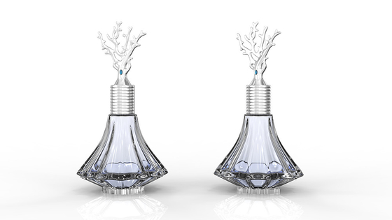 Elegante tapa de perfume Zamac para tapa de botella Servicio OEM / ODM disponible