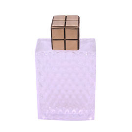 Casquillo patentado del perfume de Zamac del diseño/pequeña cubierta cuadrada del perfume del metal