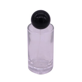 Casquillo de lujo del perfume de la aleación del cinc del negro del alto grado de las cápsulas de perfume del diseño