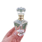 Botella de vidrio de lujo de lujo del perfume del diseño de las aduanas 55ml con el rociador del casquillo de la bomba