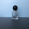 Los cosméticos de cristal portátiles de la botella del submarino del perfume de la barra vertical de perfume 30ML de la botella del casquillo de gama alta de la bola rocían la botella vacía de la botella