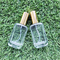 La botella de perfume 30ML rocía la botella de vidrio rectangular de gama alta del perfume de la boca del tornillo de botella de perfume en existencia