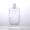 Botella de perfume vacía de cristal transparente de la botella de perfume 30ML50ML100ML de la botella de los cosméticos de botella de la boca rectangular del tornillo