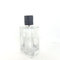 Broche inferior gruesa del cuadrado del cristal de botellas de perfume en el empaquetado del perfume del espray de la botella de cristal