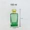 botella de perfume creativa 100ml con la botella de vidrio del casquillo del zamac, bayoneta, espray, botella vacía, empaquetado de los cosméticos