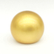 Cápsulas clásicas de perfume de Matt Gold Color Ball Finished Zamac del metal