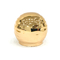 La bola clásica del oro de la aleación del cinc forma el metal Zamac perfuma la cápsula
