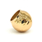 La bola clásica del oro de la aleación del cinc forma el metal Zamac perfuma la cápsula