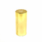 El cilindro largo del cinc del oro clásico de la aleación forma el metal Zamac perfuma la cápsula