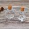 Tipo de madera sólido natural cápsula del cilindro de perfume con la botella