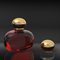 Marca exquisita de Zamac de la bola del estilo de la plata del oro de perfume de la botella del metal transparente de la tapa