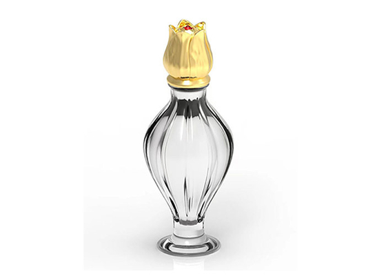 Universal de lujo creativo de las cápsulas de perfume del metal de Zamac de la flor de Fea el 15Mm
