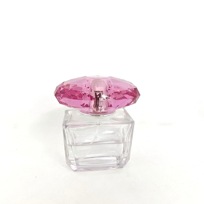 botella de empaquetado del amor 90ml de Crystal Perfume Bottle Glass Bottle de la bayoneta del espray de la botella del perfume vacío sub fragante de la botella