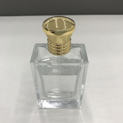 Tapa de botella de tapón de olor Zamac de superficie lisa en redondo/cuadrado/rectángulo/modificado para requisitos particulares