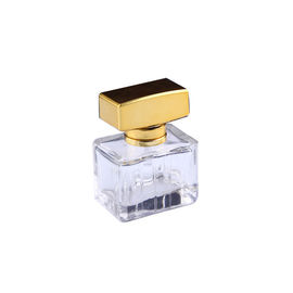 Casquillo de la aleación del cinc de la forma del rectángulo de Zamac del espray de perfume para las botellas de perfume