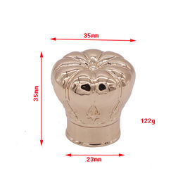 Casquillo de corona de lujo de Zamak/cápsula de perfume para el cuello de la botella de cristal de FEA 15