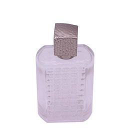 Square Irregular Vintage Zinc Alloy Perfume Cap For Neck Of EFA15 Perfume Bottle