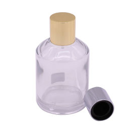 Mini casquillo del perfume de Zamac de la aleación del cinc del oro para la botella de perfume del casquillo de la flor de 15m m