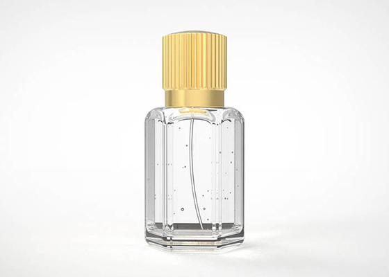 comprar Metal creativo de lujo del oro de la cubierta el 15Mm de la botella de perfume del estilo de la raya vertical de Zamac online manufacture