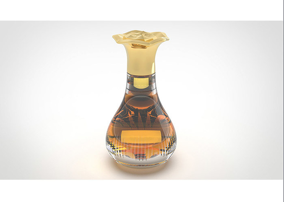 comprar Estilo creativo de lujo de encargo de la flor de las cápsulas de perfume de la aleación del cinc del logotipo el 15Mm online manufacture