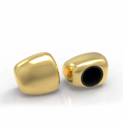 comprar La botella de perfume de piedra del metal de la forma Zamac capsula a Logo Luxury Creative de encargo online manufacture