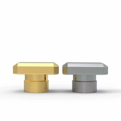 comprar La botella de perfume cuadrada del metal de la forma Zamac capsula Fea universal creativo de lujo el 15Mm online manufacture