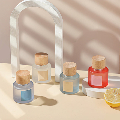 comprar Opciones de color múltiples superficiales modificadas para requisitos particulares del casquillo de madera cilíndrico del perfume online manufacture