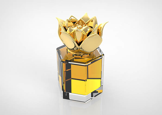 comprar Tapas de lujo de encargo del metal de Zamac de la cápsula de perfume de la flor online manufacture