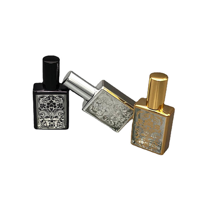 comprar La botella de perfume de alto grado del punto 15ML, botella de agua de perfume de aluminio electrificada, los cosméticos portátiles rocía la botella online manufacture
