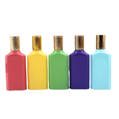 comprar Botella de perfume, botella formada tornillo de alto grado del cuadrado 25ml, botella de vidrio 110ml, botella de perfume, pequeña muestra online manufacture
