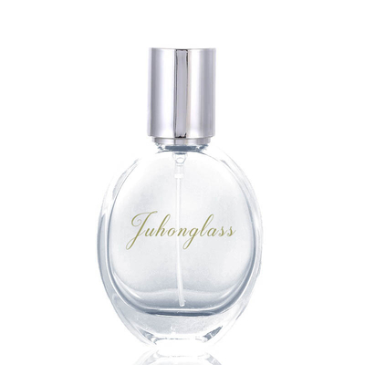 comprar La botella de perfume de la boca del tornillo, vidrio oval, botella vacía, espray, perfume, cosméticos embotella, equipa con inyector, separa las botellas online manufacture