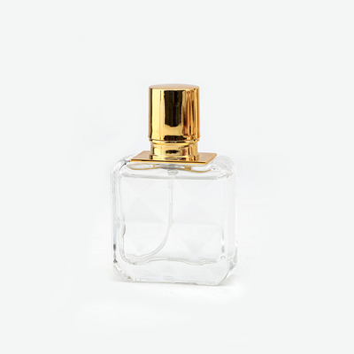 comprar Botella portátil transparente de cristal del espray de perfume de la botella de perfume de la botella de vidrio del cuadrado de la botella de perfume del alto grado 30ml online manufacture