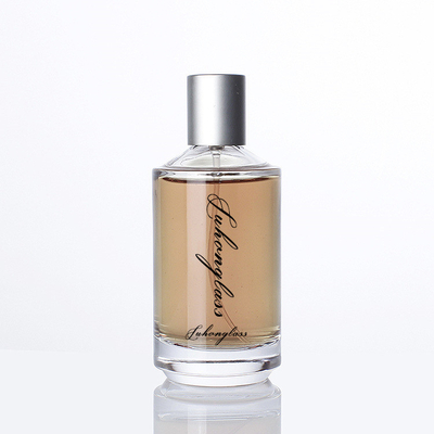 comprar Botella de perfume de cristal transparente de perfume de la botella 30ml 50ml 100ml de la botella sub cónica cilíndrica de los cosméticos online manufacture