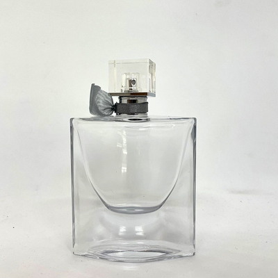 comprar empaquetado vacío de los cosméticos de la botella del Subpackage del espray de la prensa del cristal de botellas de perfume 100ml online manufacture