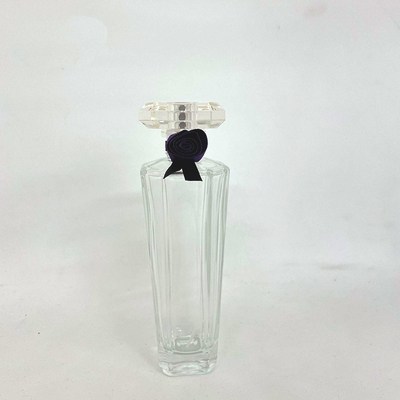 comprar La botella vacía de Rose 100ml de perfume de botellas del cristal de la botella de la bayoneta de medianoche de la prensa perfuma la botella sub superior de empaquetado online manufacture