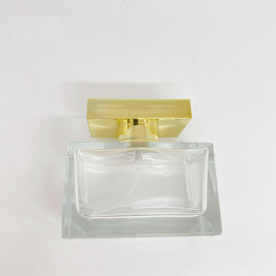 comprar Botella de perfume creativa 100ml con el empaquetado del cosmético de la bayoneta de la botella del cristal de botellas del espray del casquillo de Zamak online manufacture