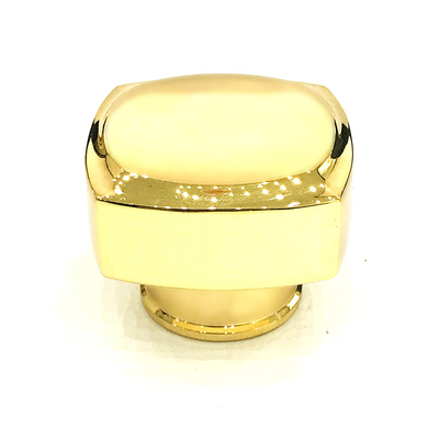 comprar Cápsulas de aluminio de Zamak del metal regular brillante del color oro online manufacture
