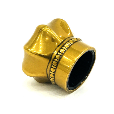 comprar El tipo clásico de la corona hace las cápsulas viejas de perfume del aluminio de Zamak del color de cobre online manufacture