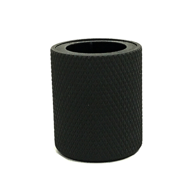 comprar El cilindro clásico del negro de Diamond Cut Surface Zinc Alloy forma el metal Zamac perfuma la cápsula online manufacture