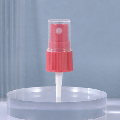 comprar Pequeña muestra de cabeza de espray portátil en botella roja de la botella de la desinfección de los dientes de la cabeza 20 de la bomba de la cabeza de espray de perfume Fabricación en línea