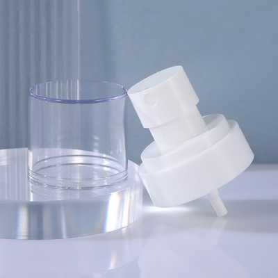 comprar La cubierta blanca de la mitad rocía la cabeza principal principal de la bomba de la botella de vacío de la loción de tinta de la bomba plástica de la botella online manufacture