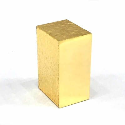 comprar El color oro Zamak de la forma del rectángulo perfuma la cápsula online manufacture