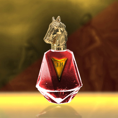 comprar Cápsula de lujo de alta calidad de perfume de la cabeza de la forma del caballo del peso pesado 96g Zamac online manufacture