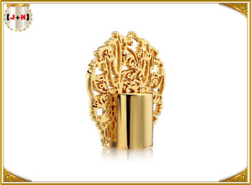 comprar La forma del pavo real electrochapa 3D que dibuja el casquillo del perfume de Zamac online manufacture