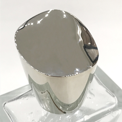 comprar Matte Elegante Zamak Caps Perfume En redondo 32 * 23 * 30mm Oro / Plata / Personalizado online manufacture