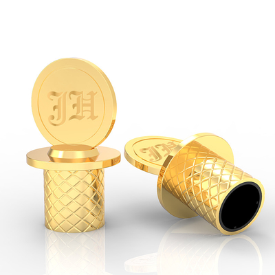 comprar Capa de perfume Zamac personalizada aceptable OEM / ODM logotipo 10000pcs 58.5g online manufacture