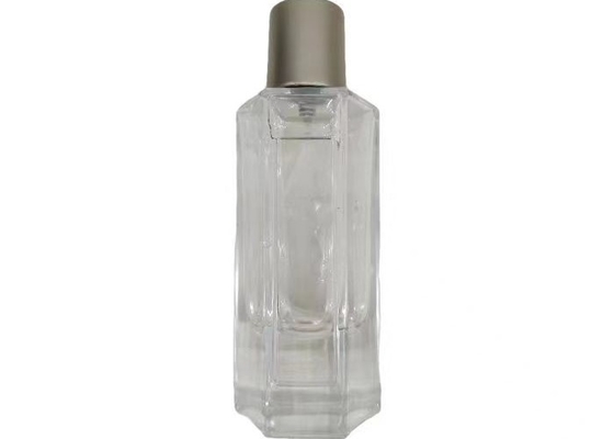 comprar Capa de botella de perfume de metal redonda personalizada con botella de vidrio de perfume online manufacture