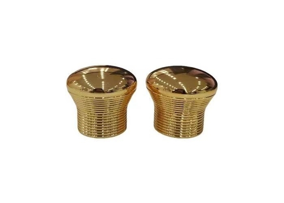 comprar Superficie brillante Capa de botellas de perfumes de aleación de zinc para botellas de perfume de vidrio online manufacture